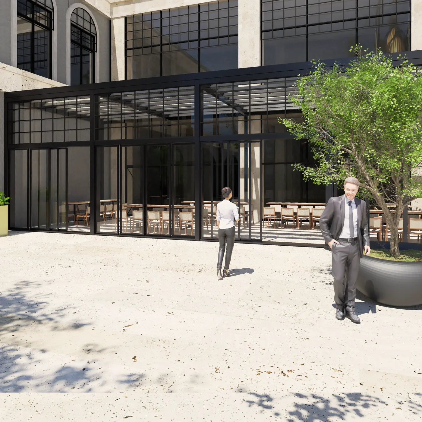 Sosyal Tesis — Pergola tasarımı görsel 1