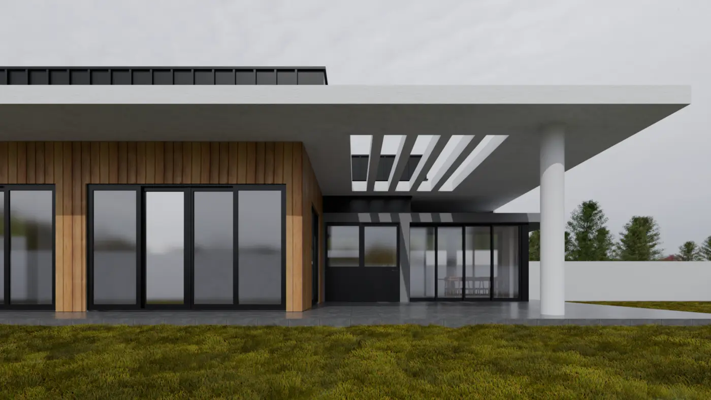 Çatalca — Villa dış mekân tasarımı görsel 1