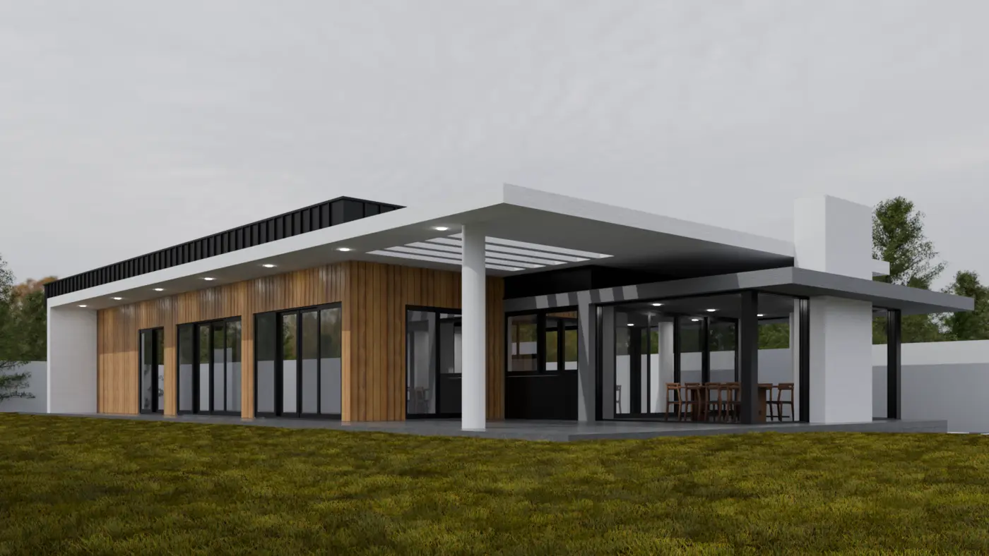 Çatalca — Villa dış mekân tasarımı görsel 9