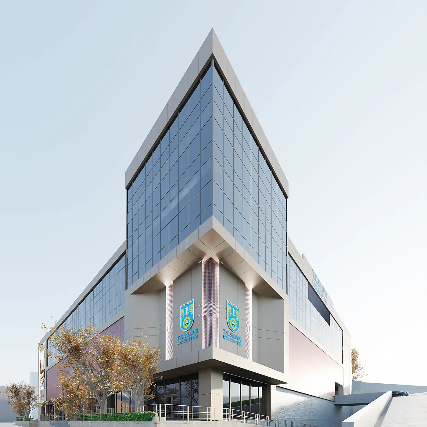 Silivri Belediyesi — Façade design · Built