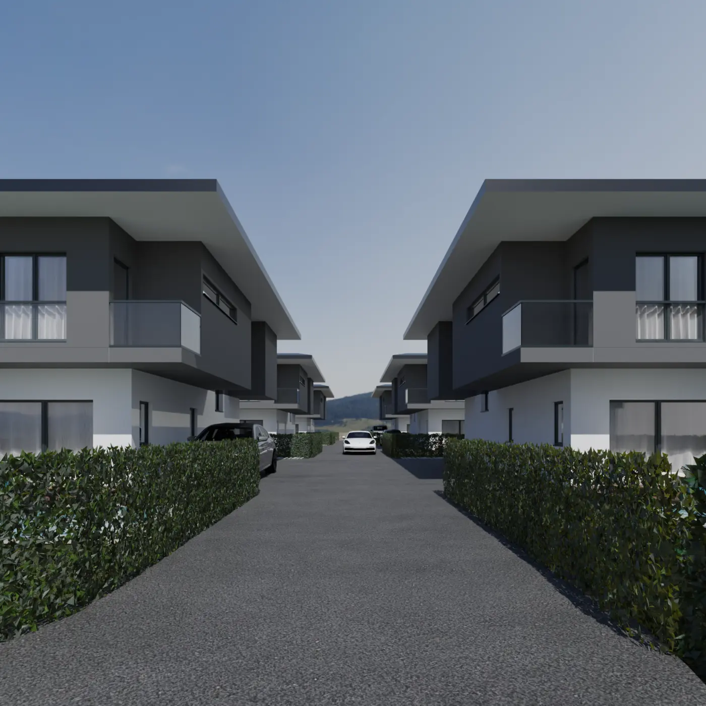 Silivri Arsa 686 Öneri Villa Site Projesi — Interior, exterior and landscape design image 41