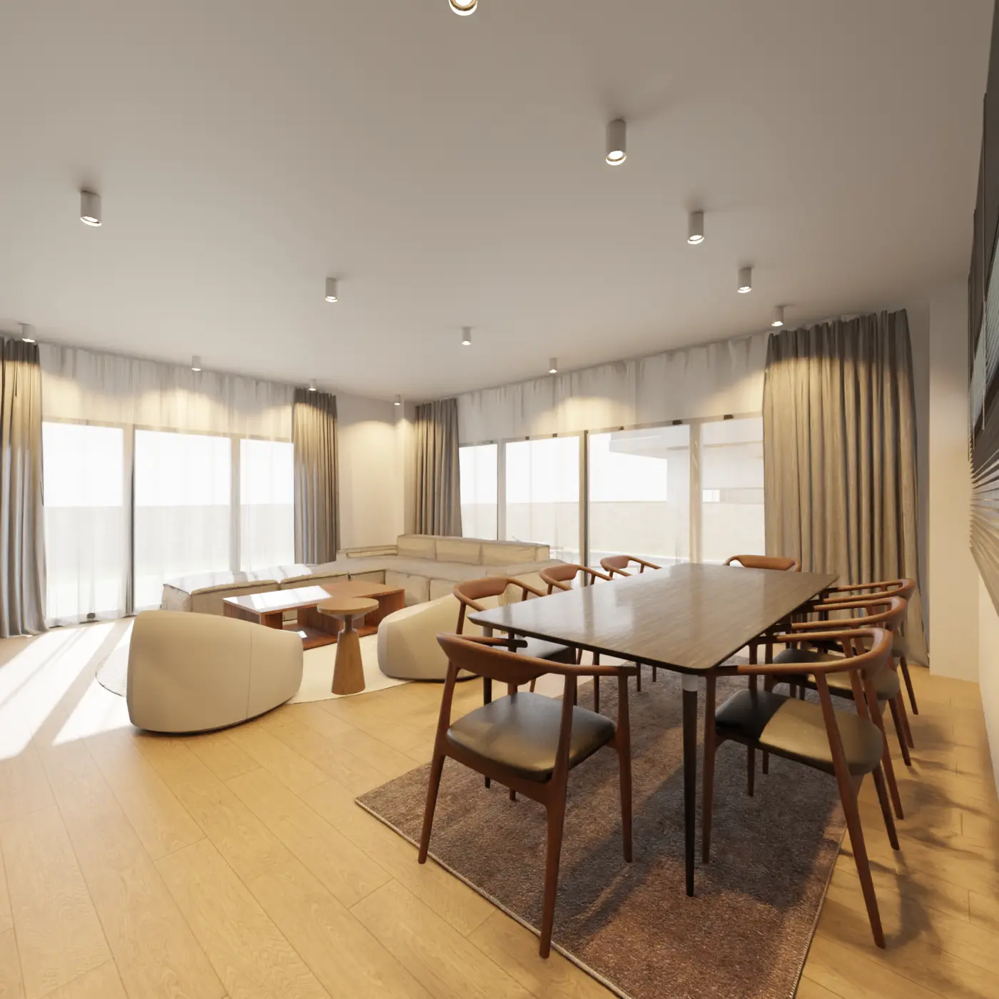 Silivri Arsa 686 Öneri Villa Site Projesi — Interior, exterior and landscape design image 3