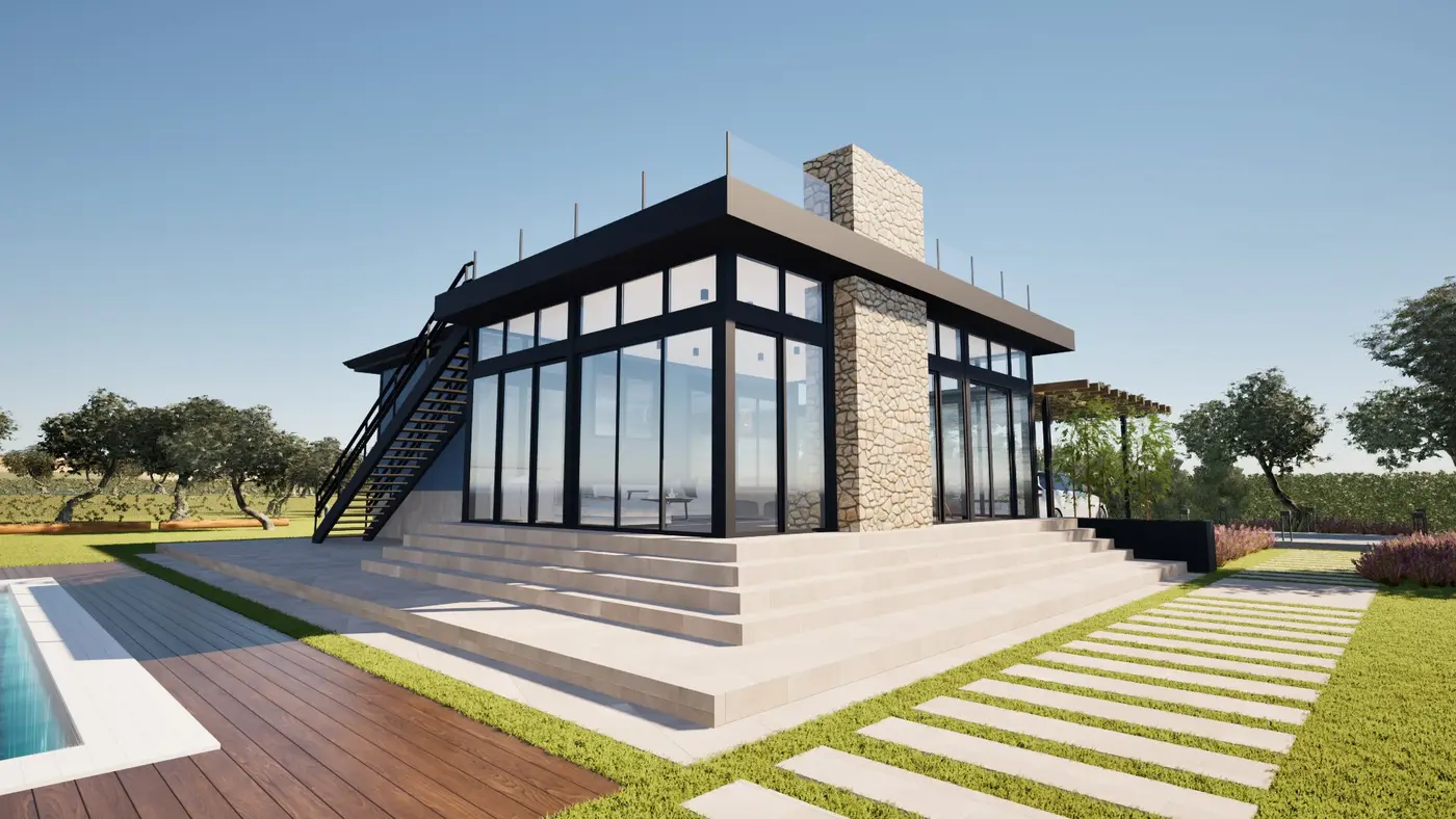 Çanakkale Köy Evi — Interior and exterior design image 2