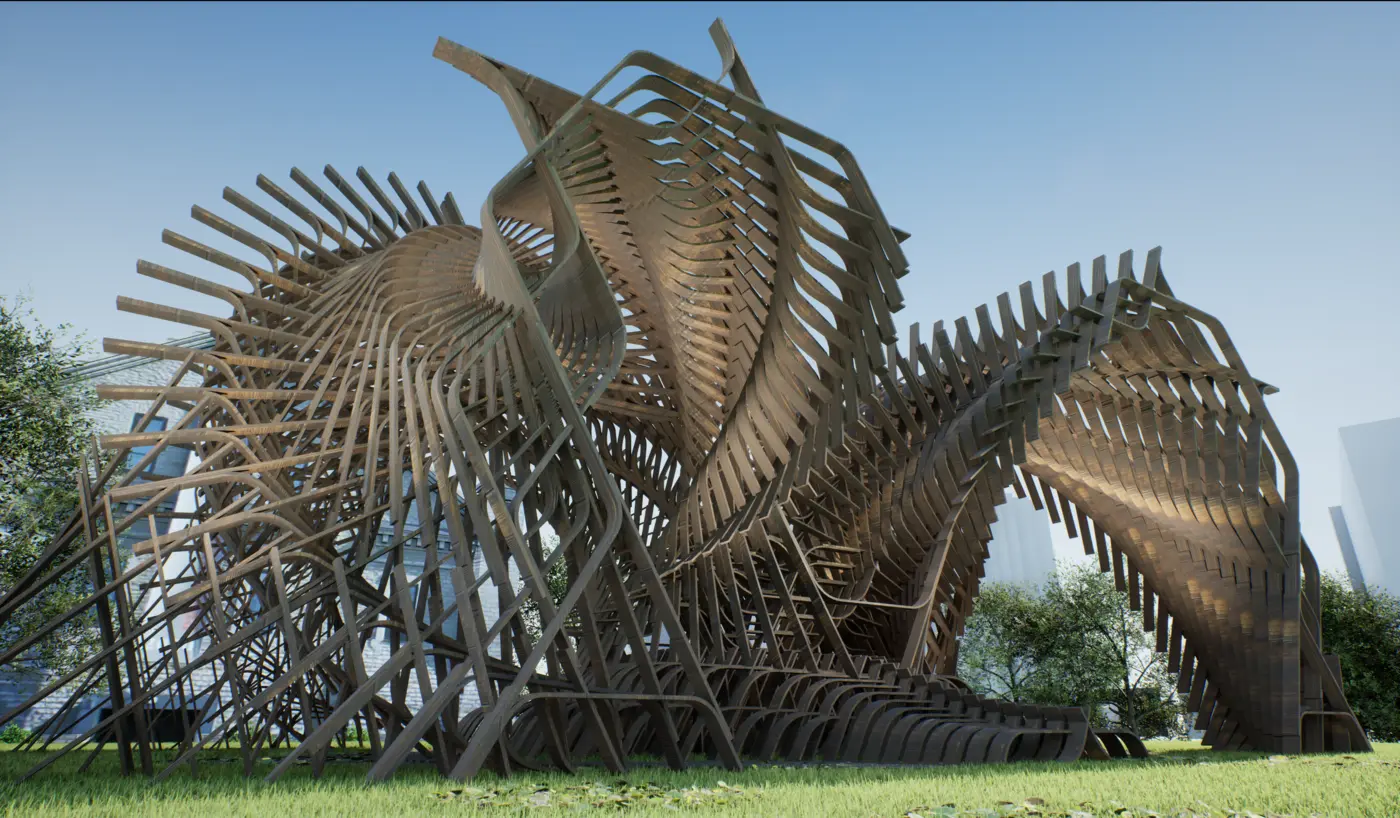 Re-Emerge: Upcycled Pavilion