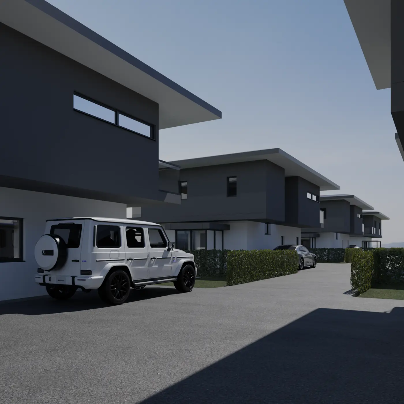Silivri Arsa 686 Öneri Villa Site Projesi — Interior, exterior and landscape design image 46