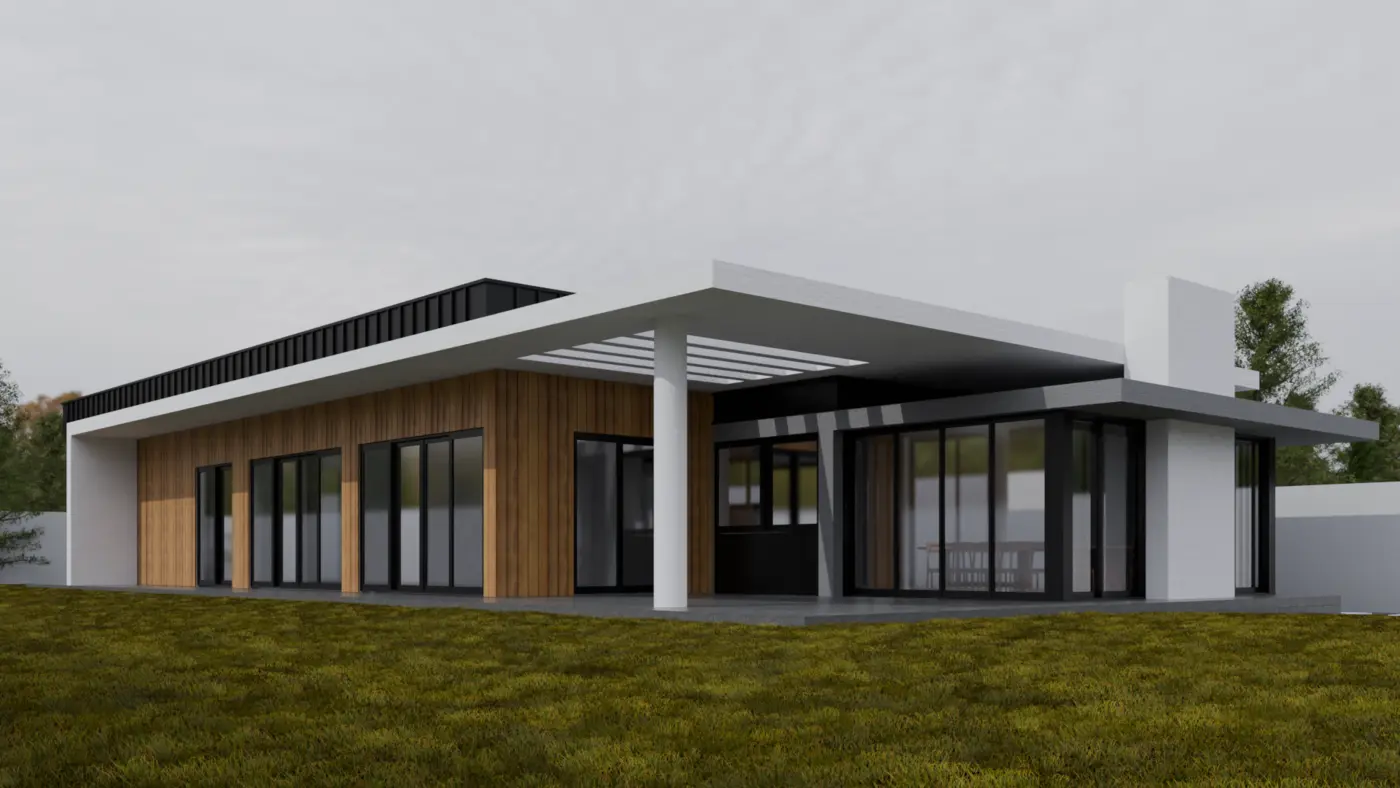 Çatalca — Villa dış mekân tasarımı görsel 10