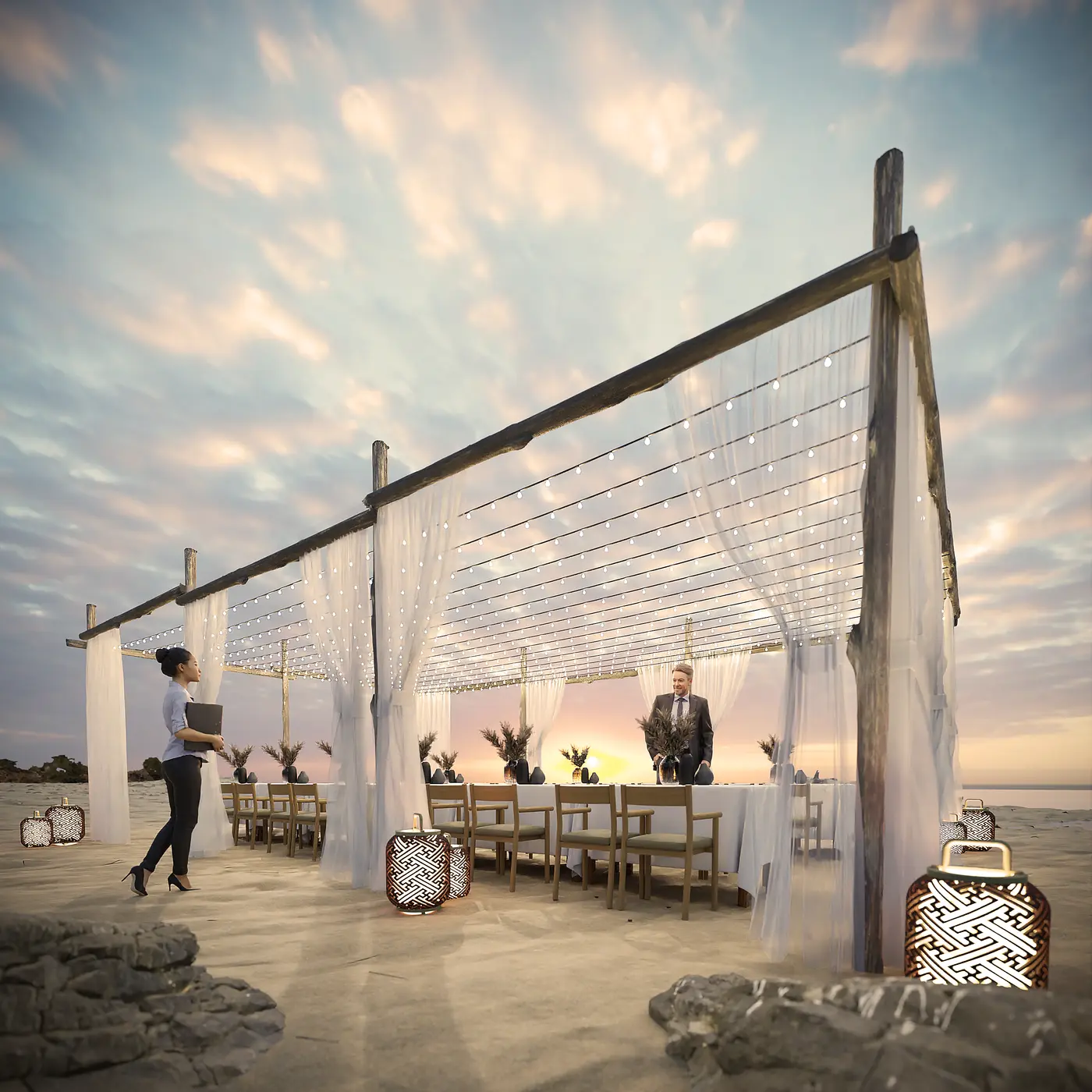 Düğün etkinlik Alanı — Architectural visualization image 1
