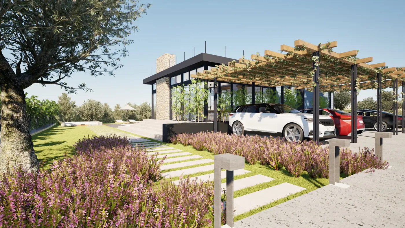 Çanakkale Köy Evi — Interior and exterior design