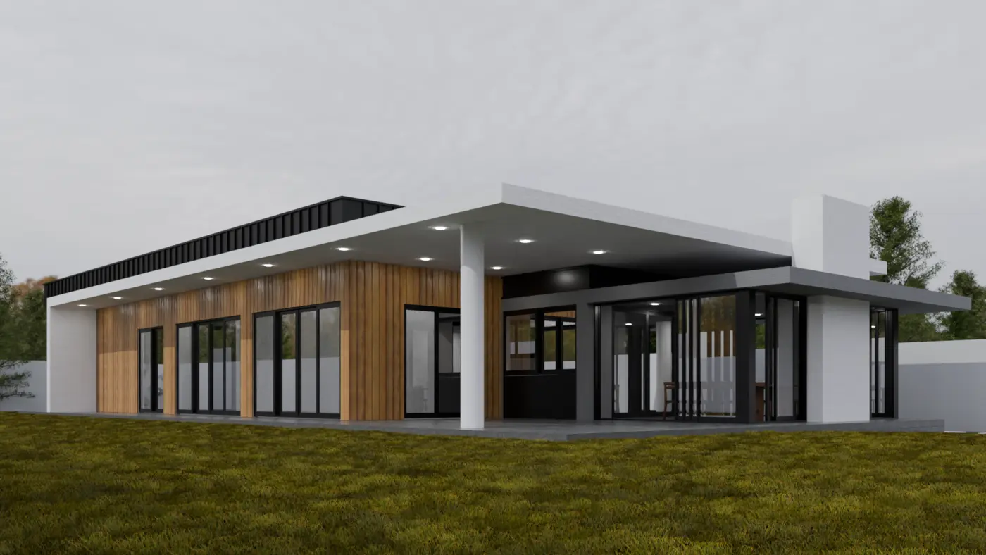 Çatalca — Villa dış mekân tasarımı görsel 11